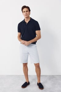 Cortefiel Bermuda oxford fabric