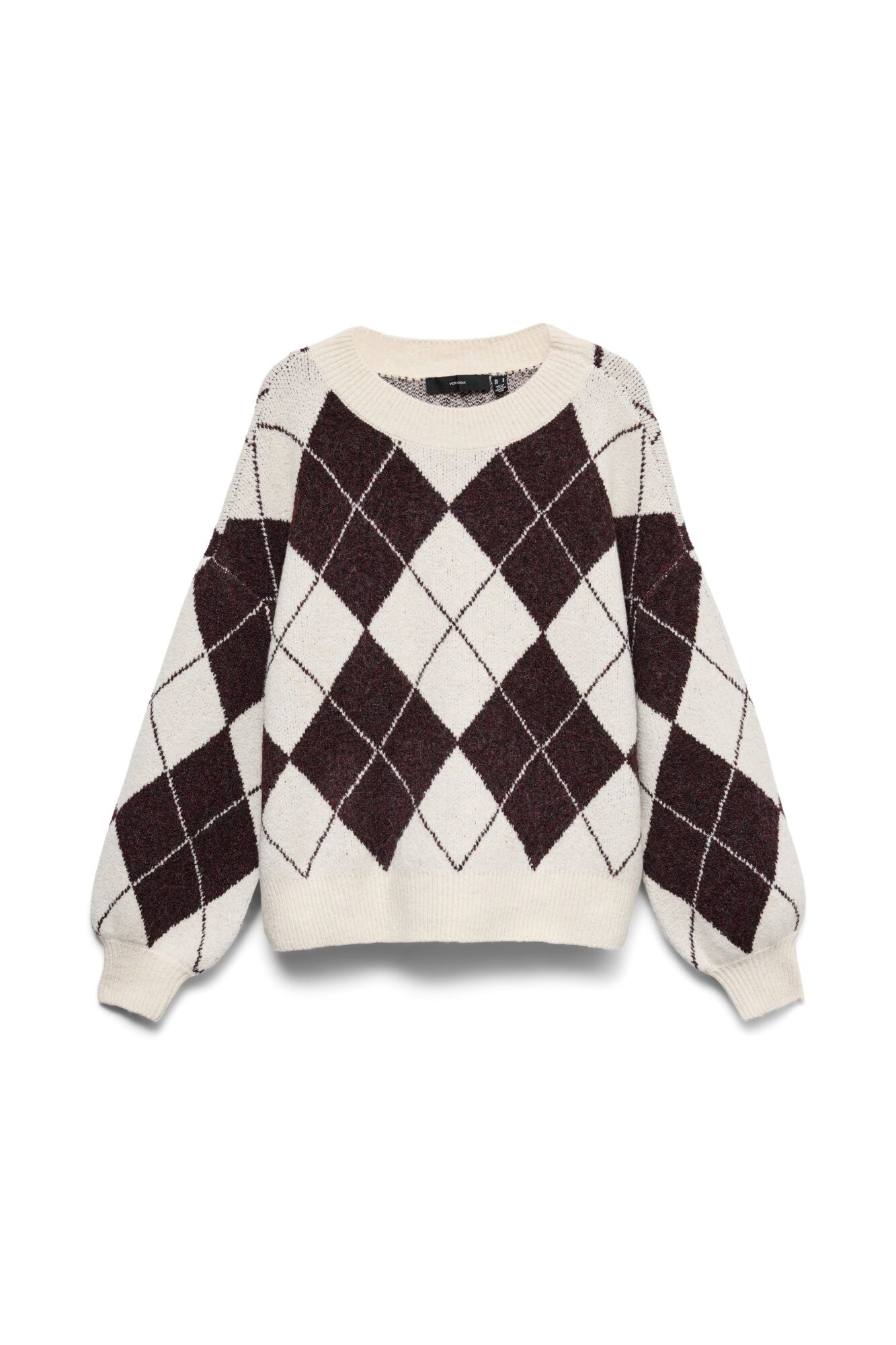 Vero Moda Camisola com padr&atilde;o de losangos