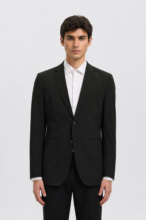 Selected Slim Fit blazer Black