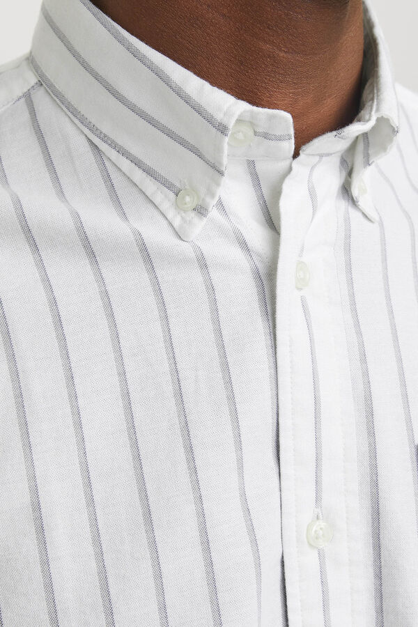 Jack & Jones Camisola oxford slim fit Branco