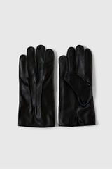 Selected Luvas 100% couro bovino Preto