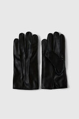 Selected Luvas 100% couro bovino Preto