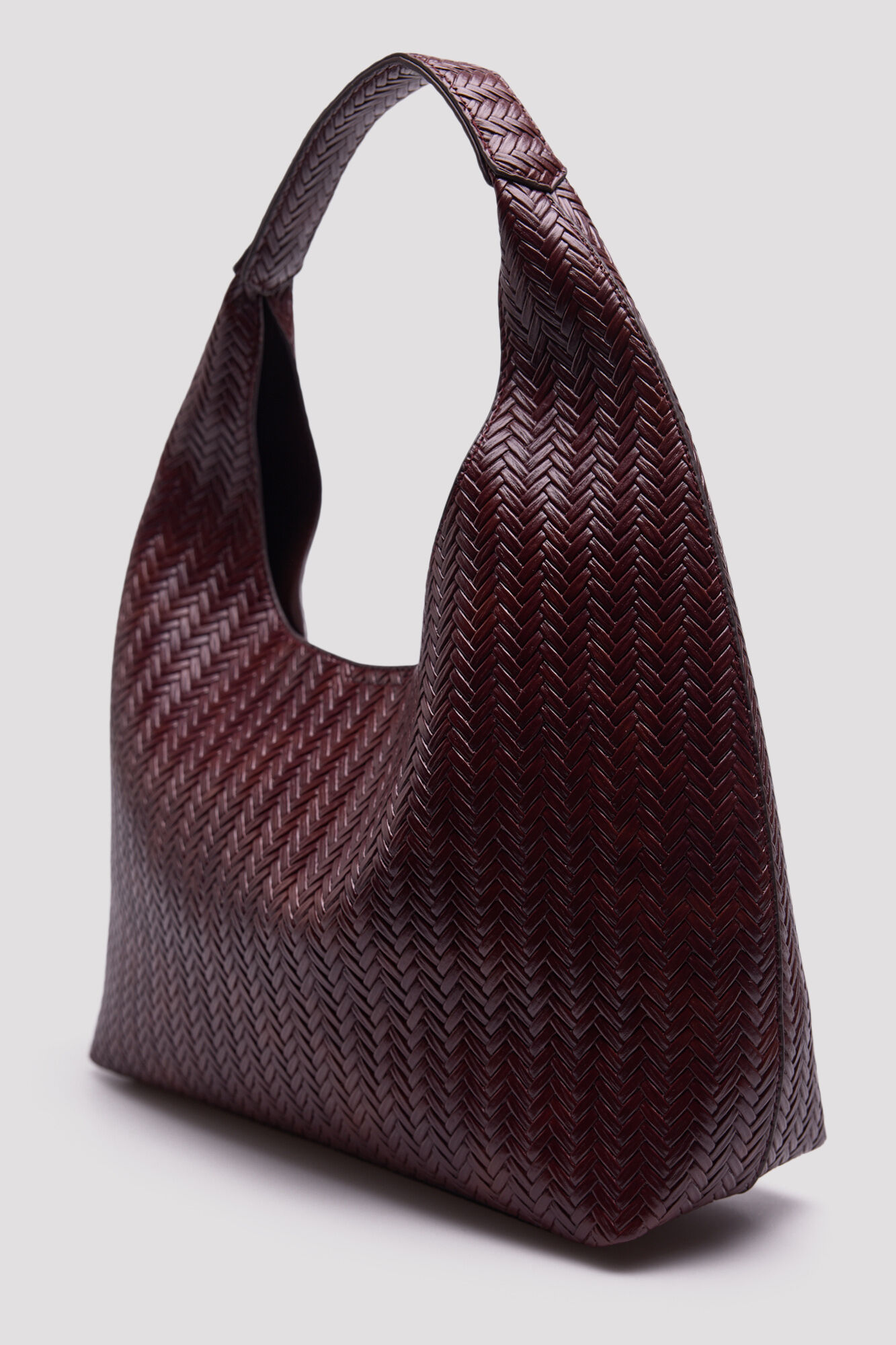 Cortefiel Textured hobo bag