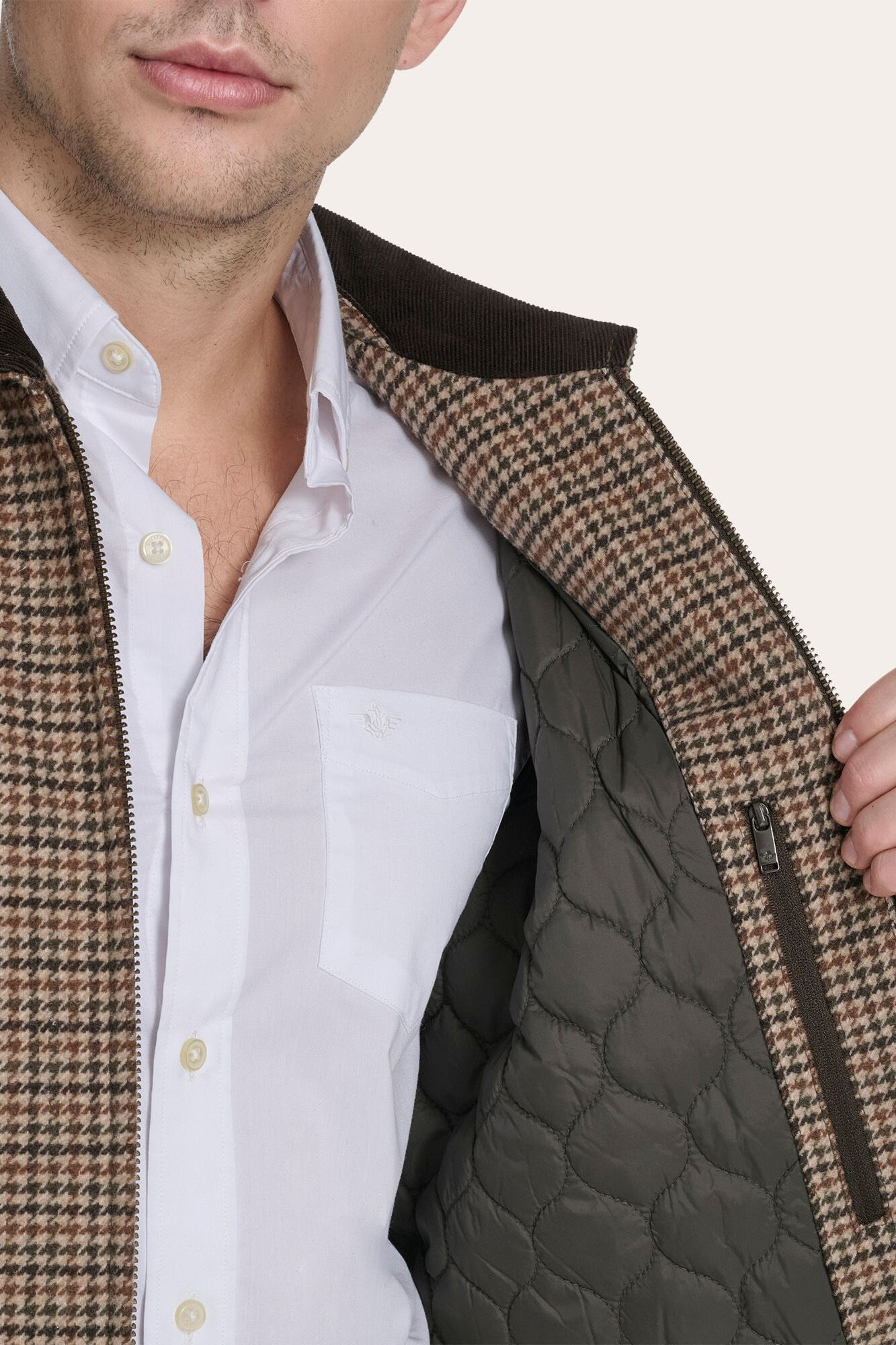 Dockers Casaco com gola cl&aacute;ssica