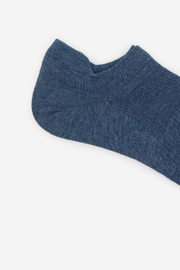 Cortefiel Coolmax ankle sock Blue