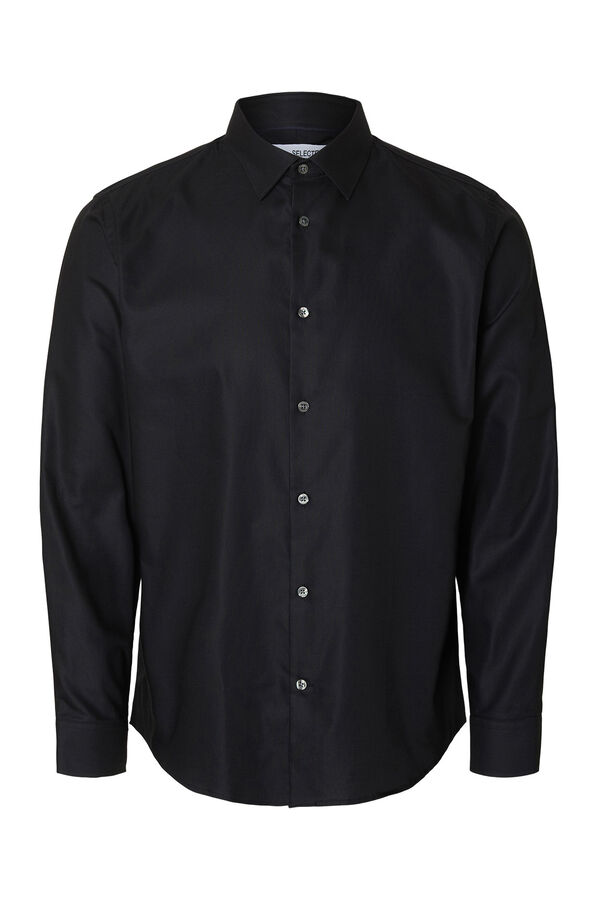 Selected Camisa formal Slim Fit Negro