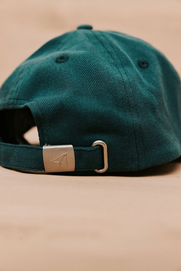 OOTO Bon&eacute; de viseira t&ecirc;xtil Verde