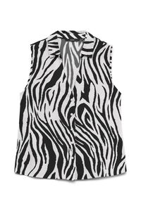 Vero Moda Top fluido gola em bico