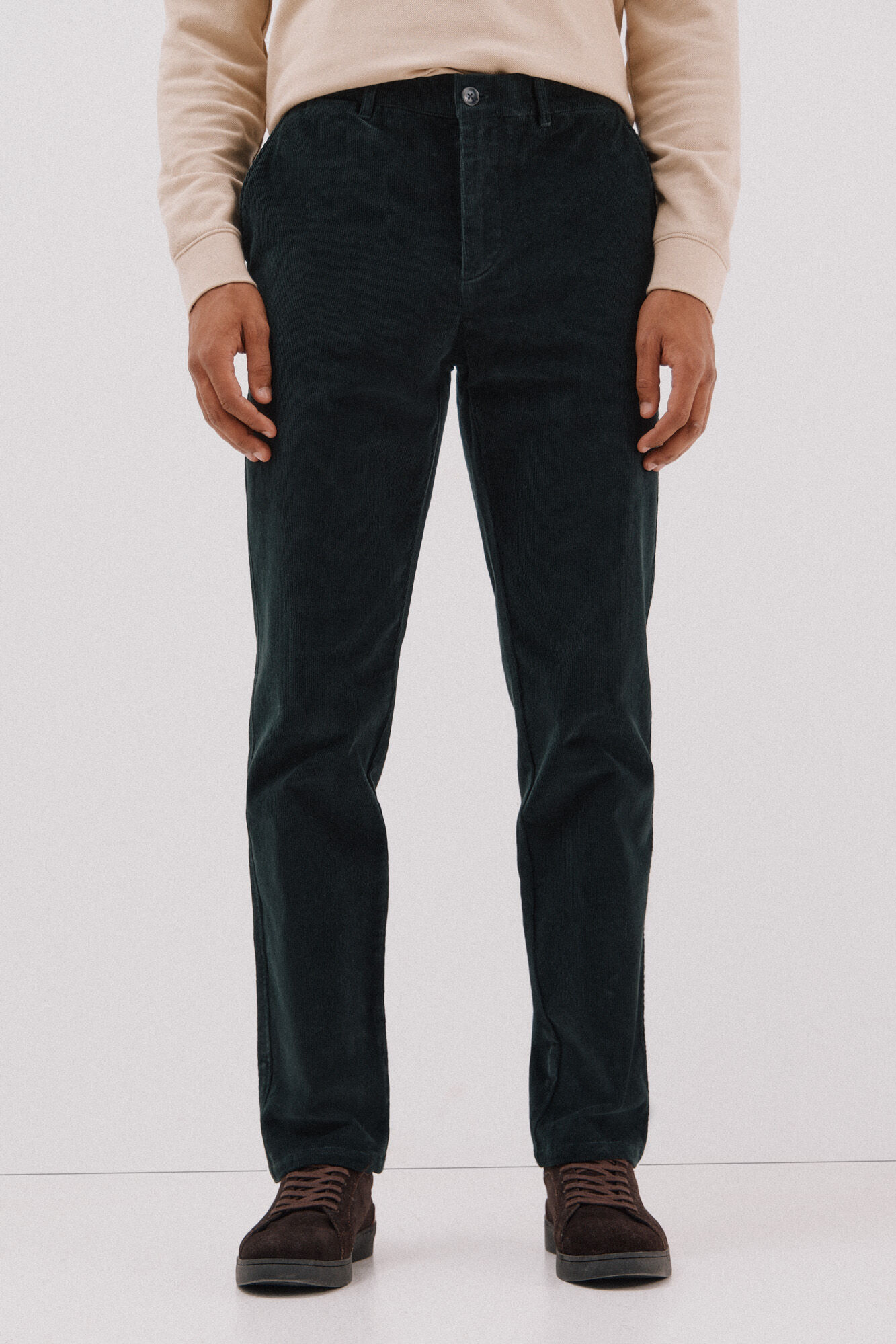 Cortefiel Cal&ccedil;as chino bombazina