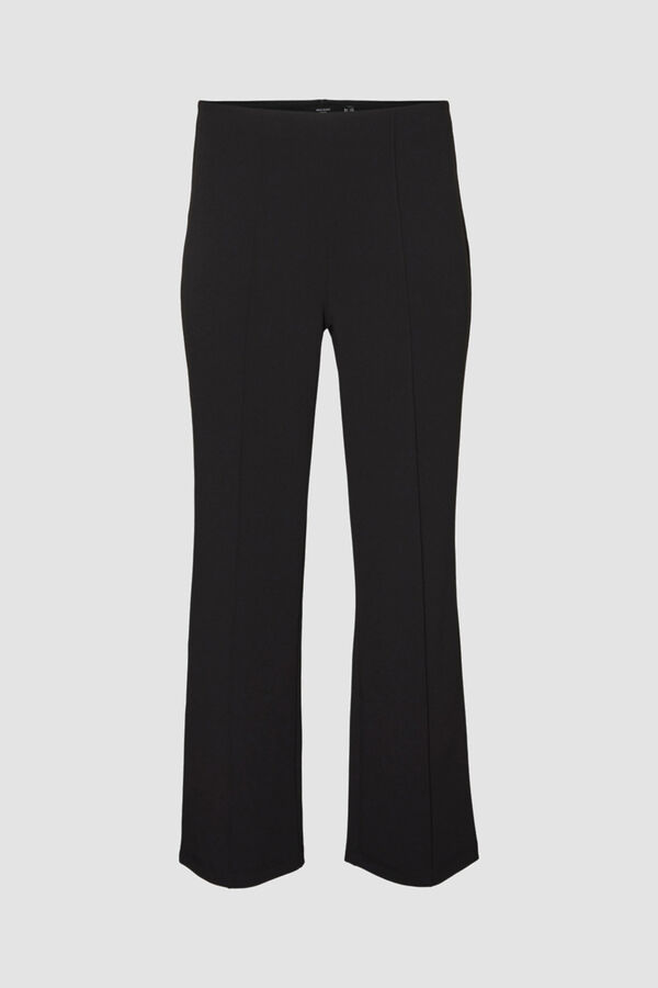 Vero Moda Curve Pantalón ancho talla grande Negro