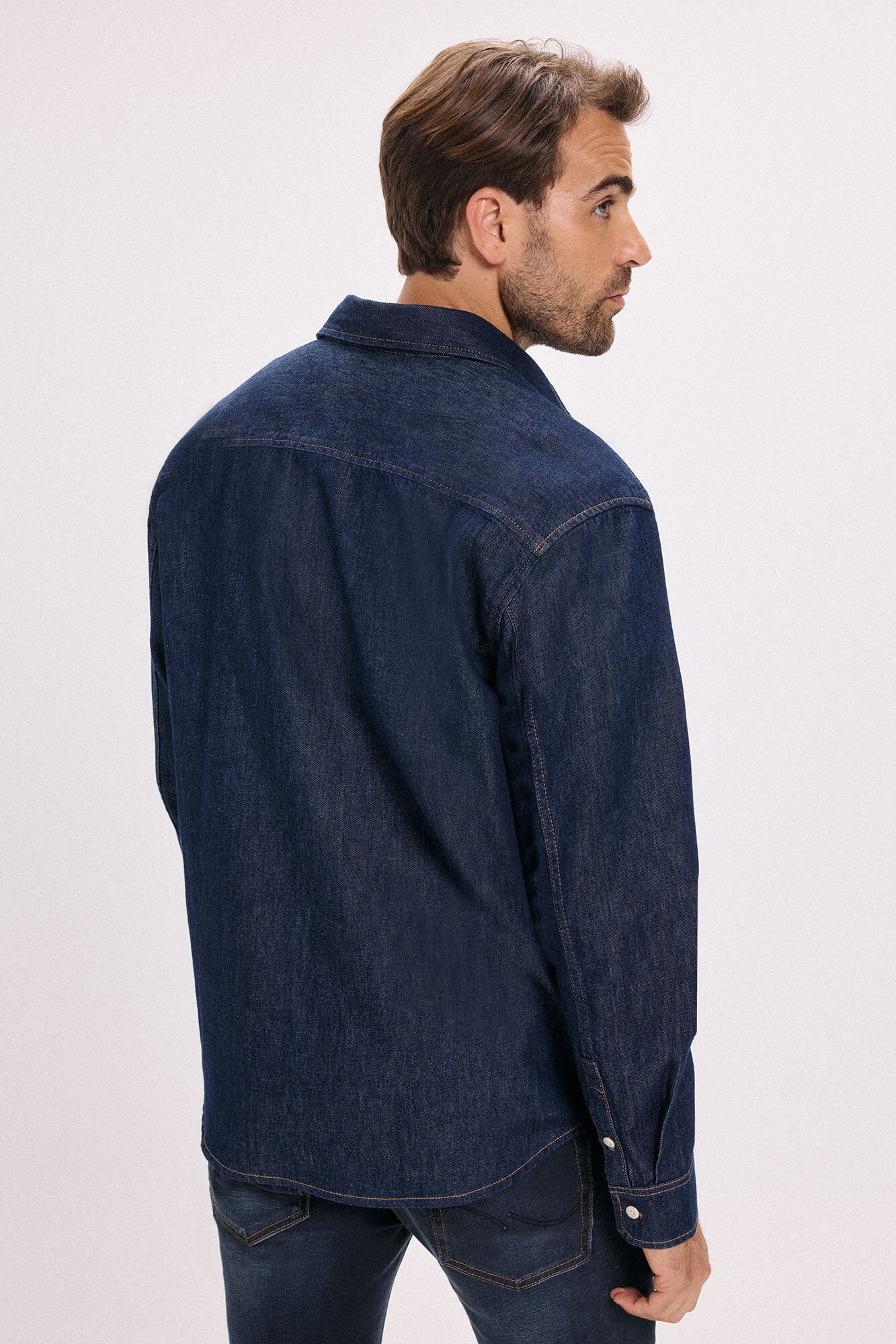 Jack & Jones Camisa denim de corte regular