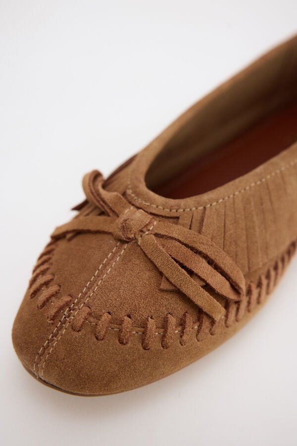 Slowlove Bailarina flecos Marr&oacute;n