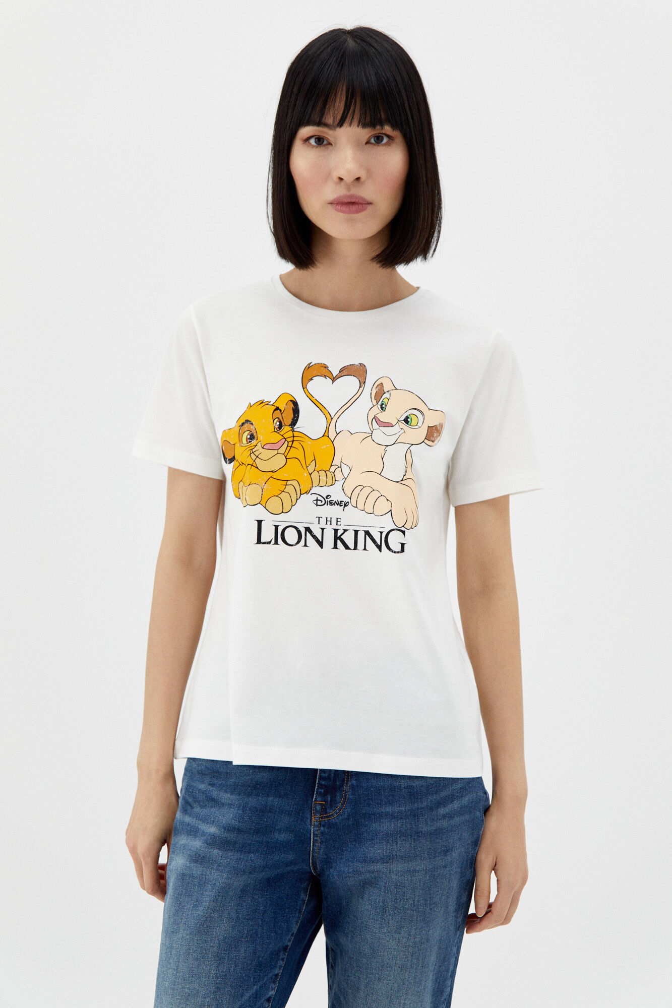 Lion King T shirt Women s T shirts and polo shirts Cortefiel