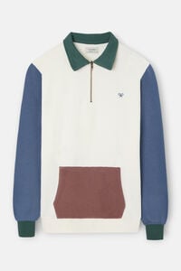 Silbon Sweatshirt com fecho-éclair pela meia