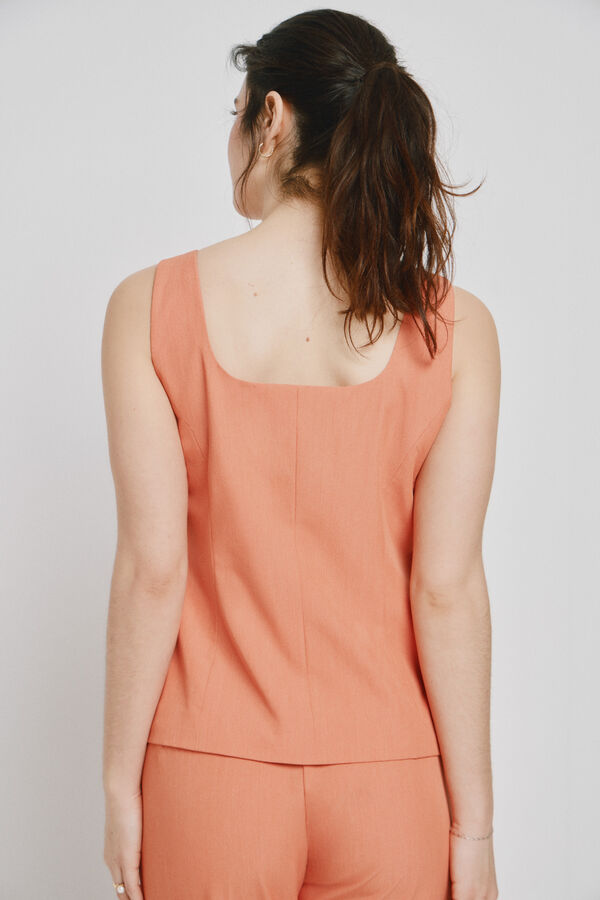 Vero Moda Top estilo colete Laranja