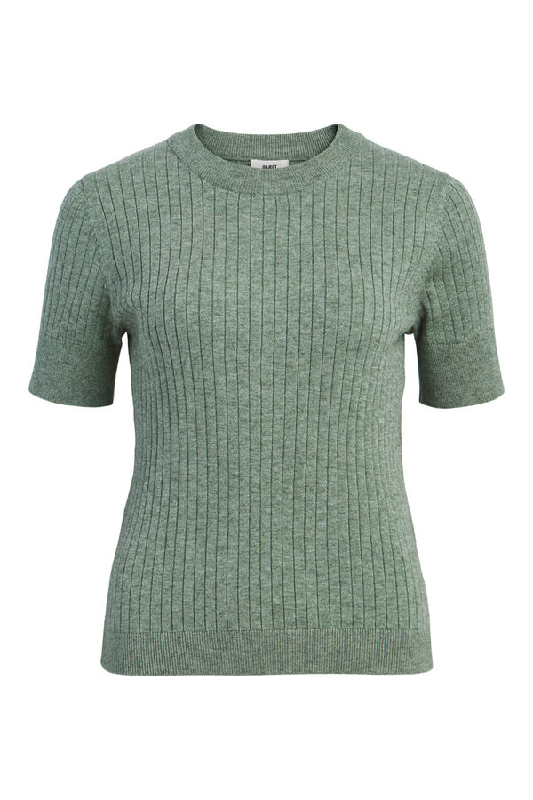 Cortefiel Jersey-knit T-shirt Green