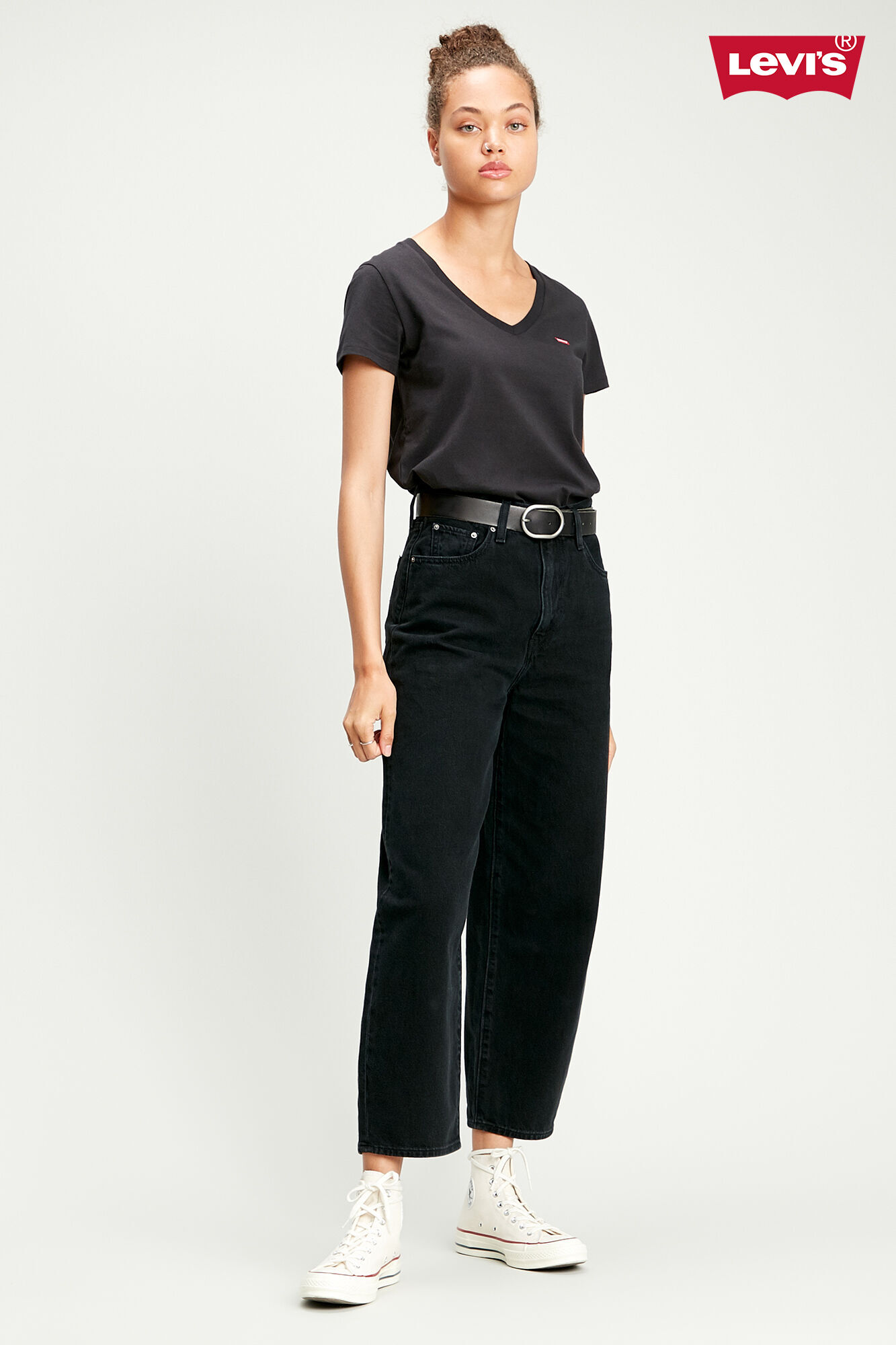 Levi's T-shirt Levi's&reg; cl&aacute;ssica de algod&atilde;o com log&oacute;tipo