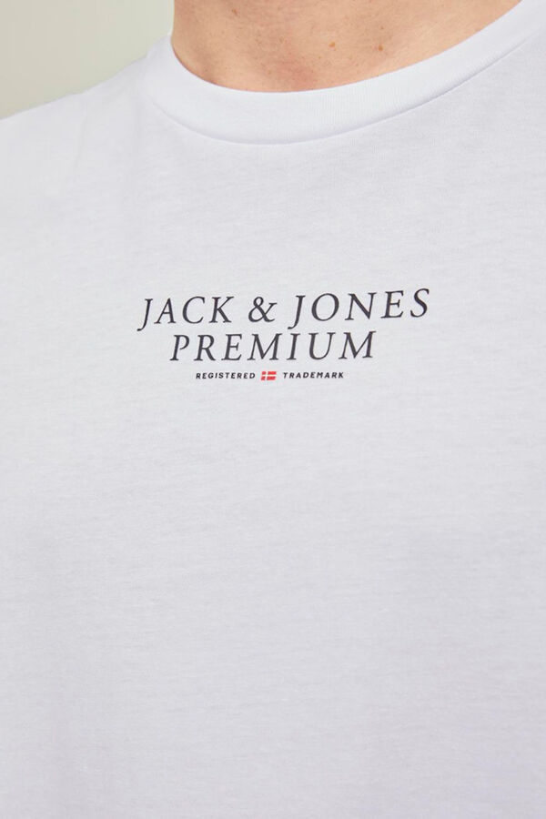 Jack & Jones T-shirt regular fit Branco