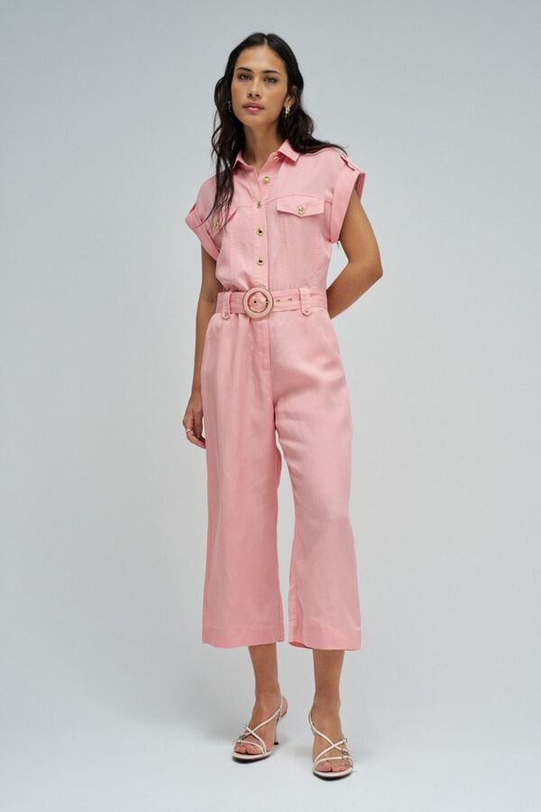 Salsa Jeans Denim jumpsuit Pink