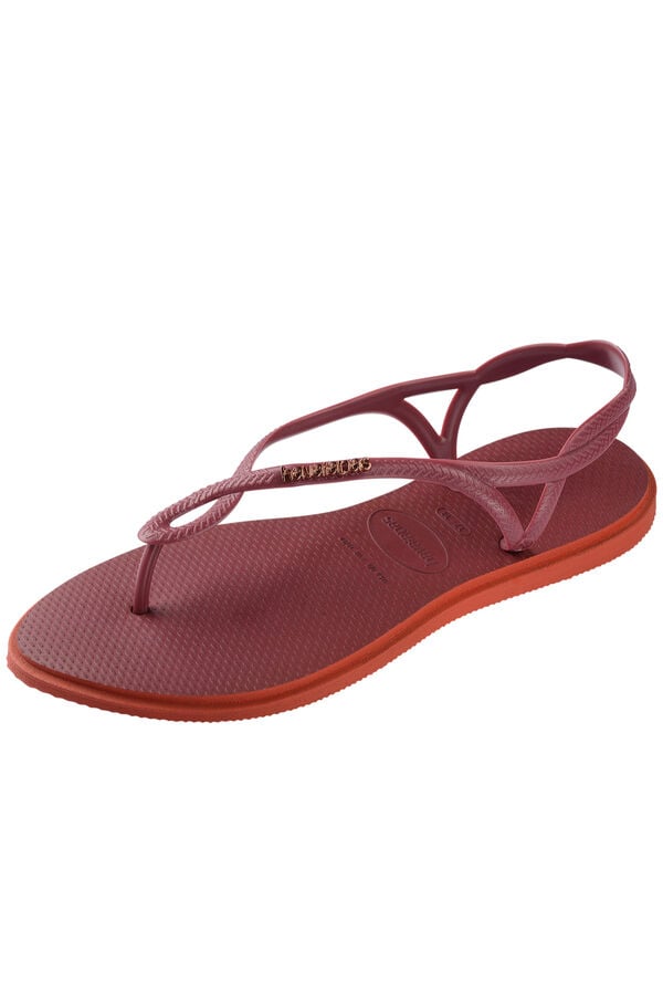 Havaianas Sand&aacute;lia Luna Point  Laranja