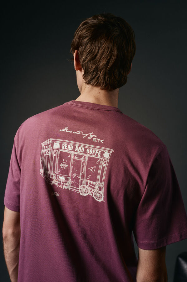 OOTO Camiseta gráfica lavada Granada