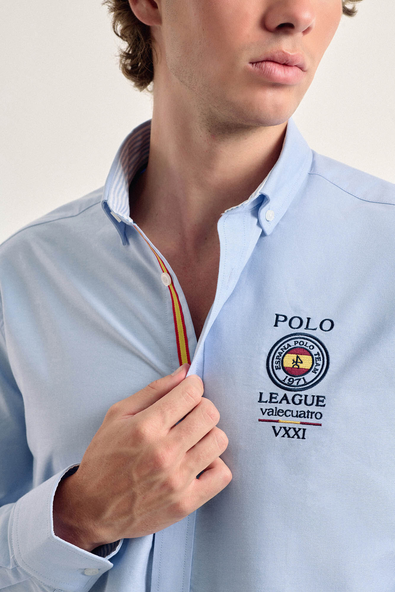 Valecuatro Camisa hombre Valecuatro celeste Espa&ntilde;a