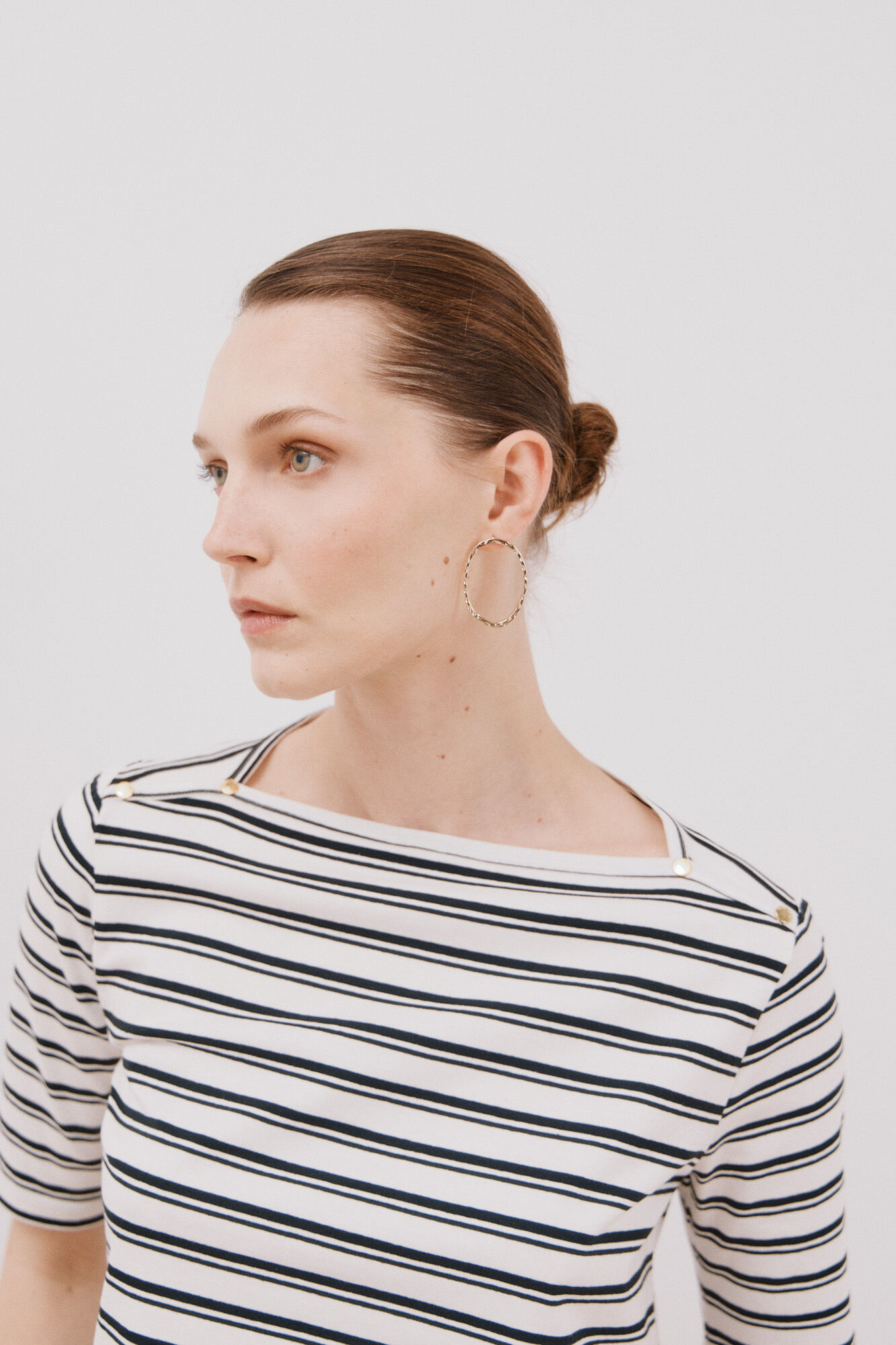 Cortefiel Essential boat neck T-shirt