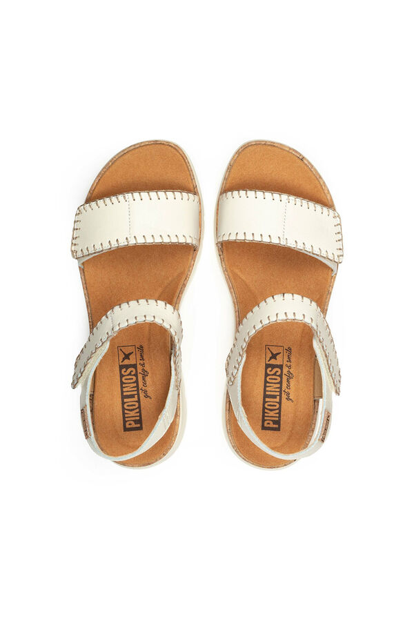 Pikolinos Sandalias cuña Blanco