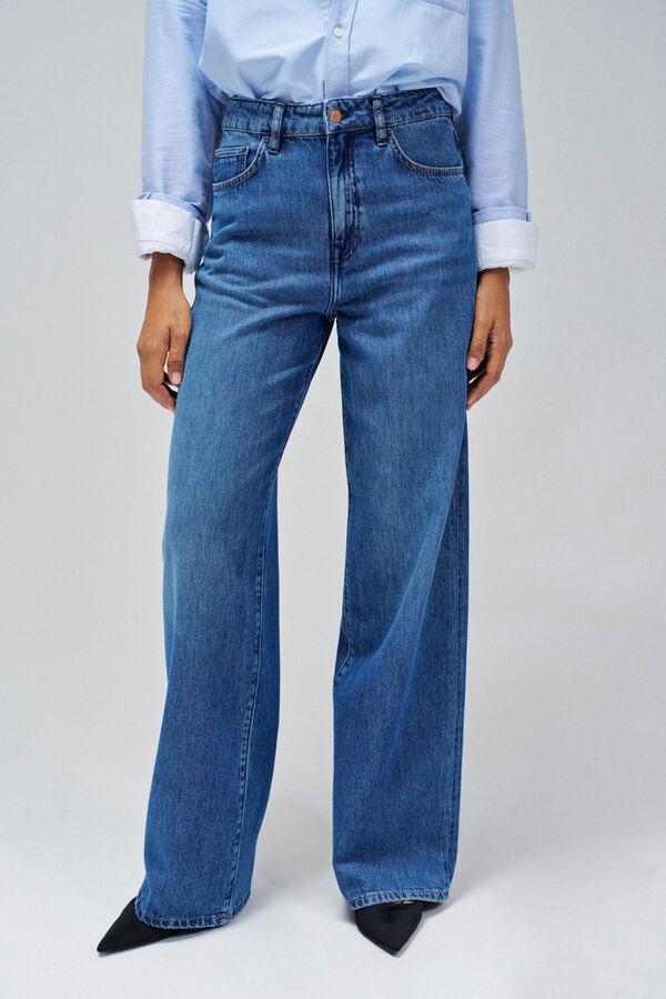 Salsa Jeans Jeans wide leg Azul