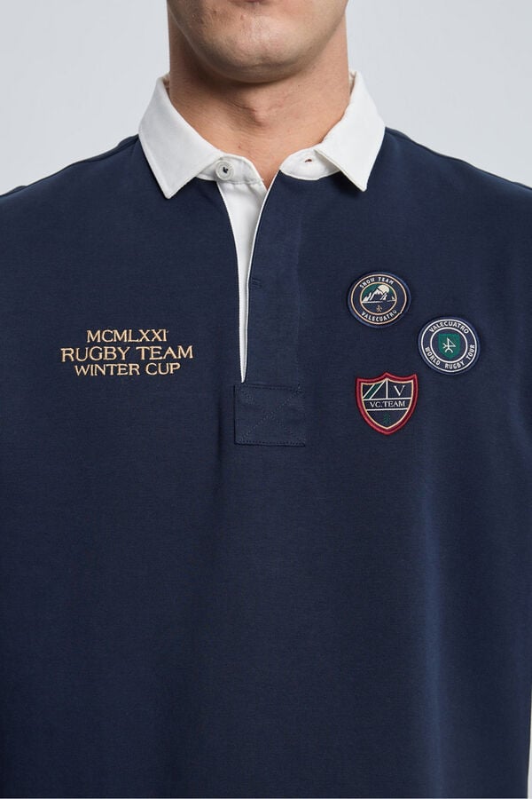 Valecuatro Escudos azul marinho Rugby 3 Azul