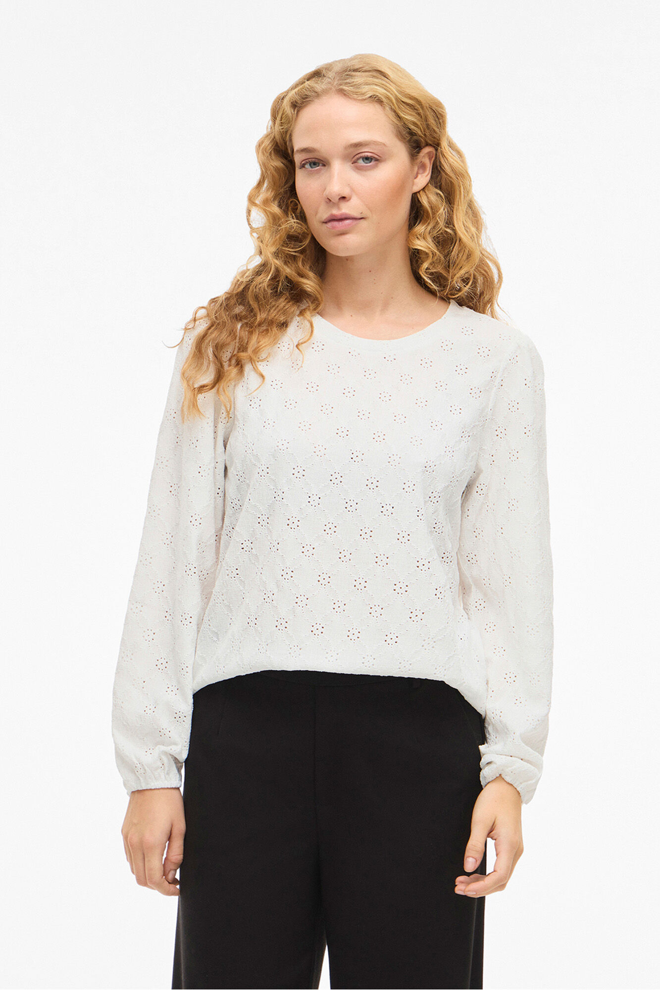 Vila Top de manga larga con viscosa