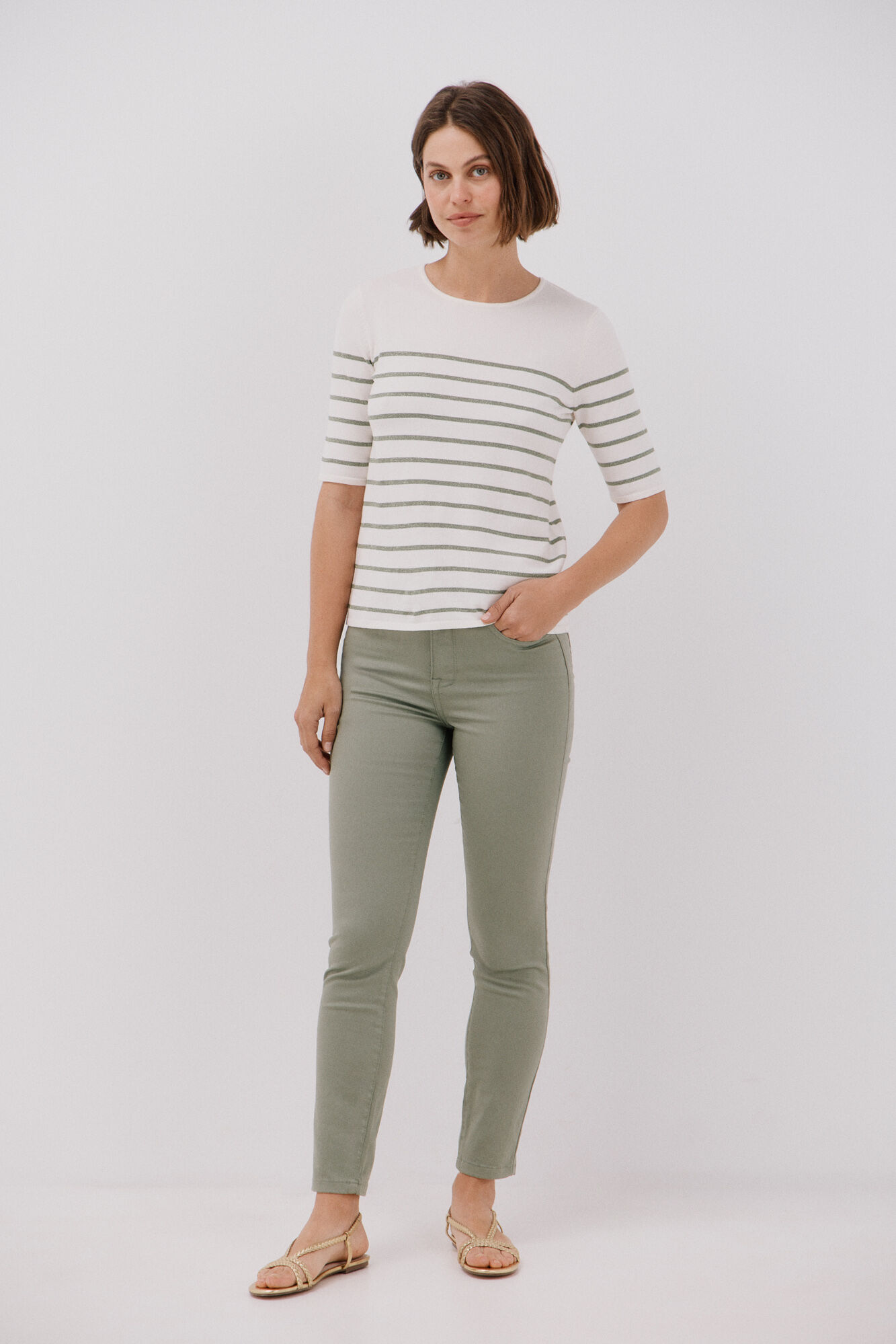 Cortefiel Short-sleeved jumper