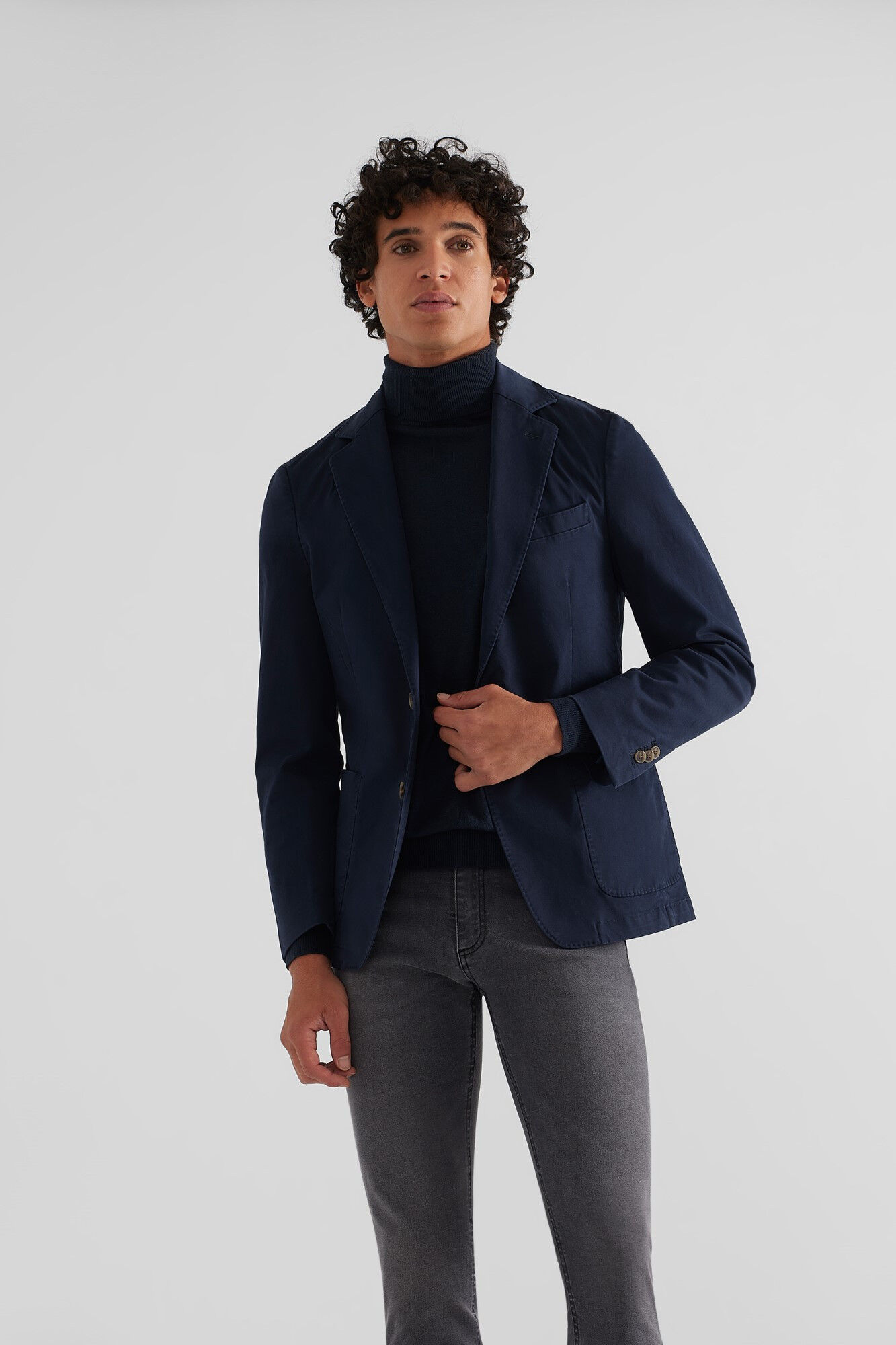 Casual navy blazer Men s blazers Cortefiel