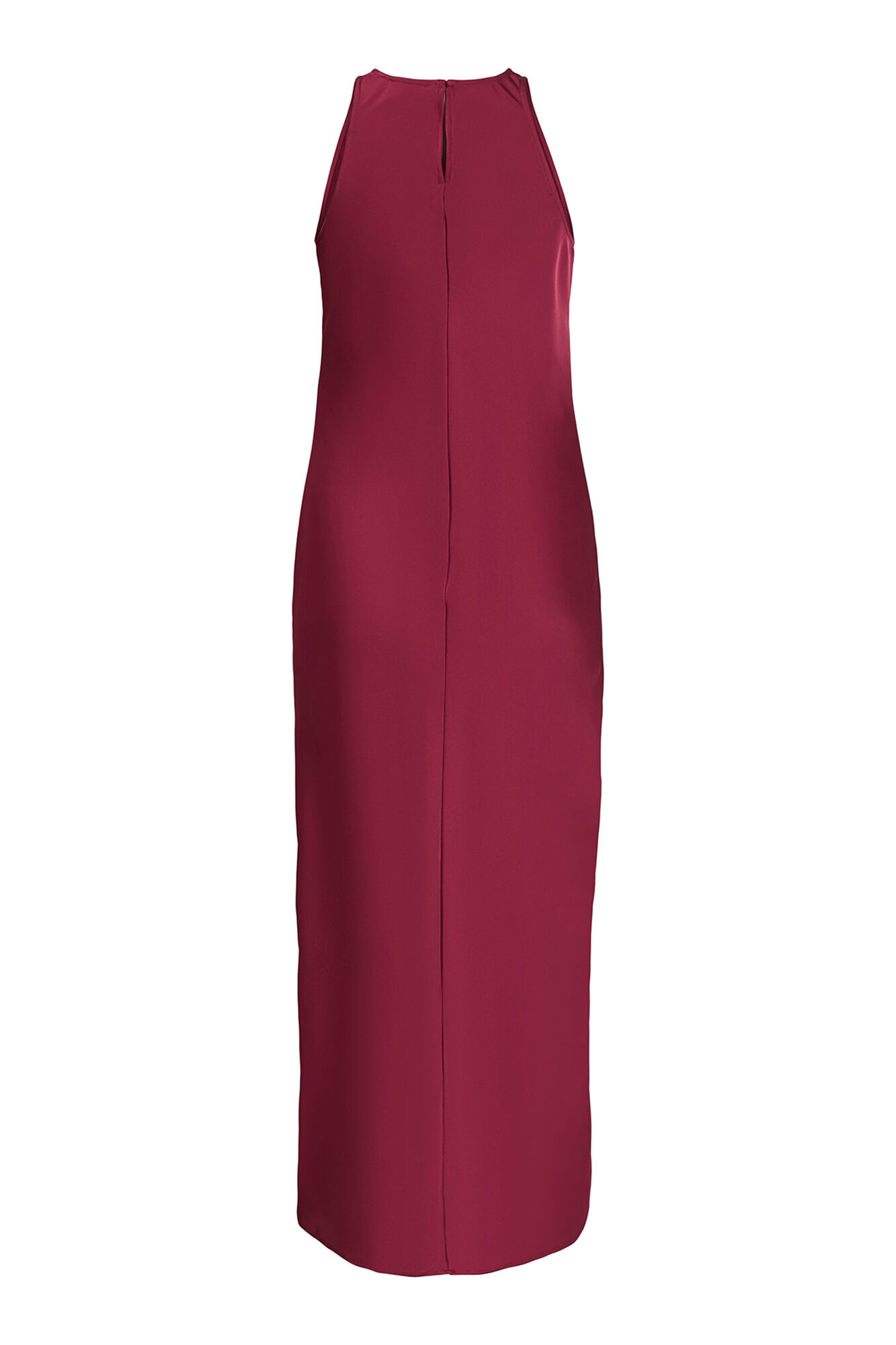 Vila Vestido midi satinado