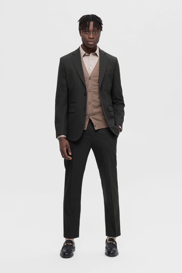 Selected Slim Fit Suit Jacket Green