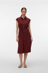 Vero Moda Vestido 7/8 camiseiro