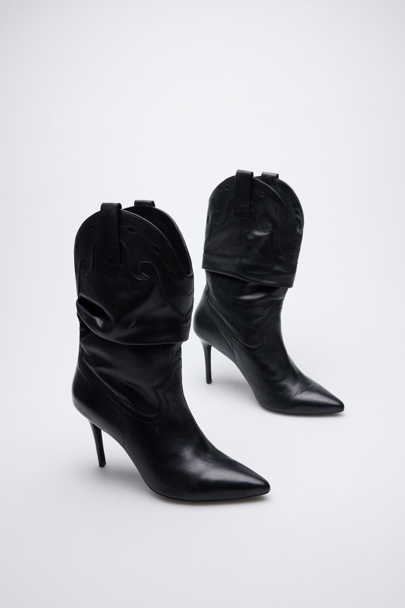 Botin tacon piel best sale
