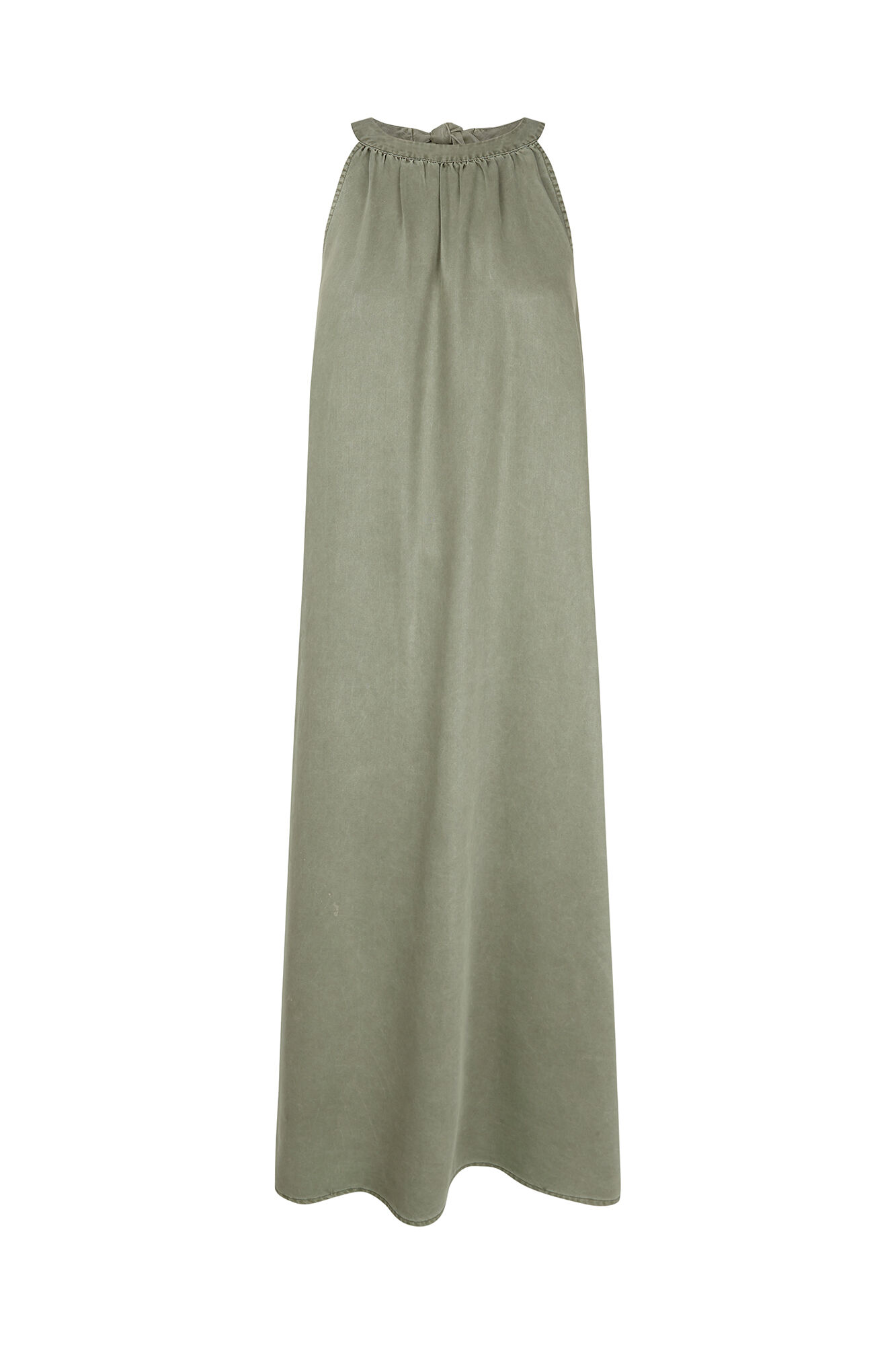 Cortefiel Halterneck denim dress