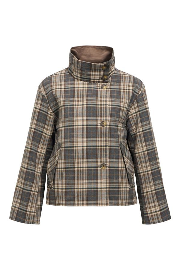 Object Reversible short jacket Brown