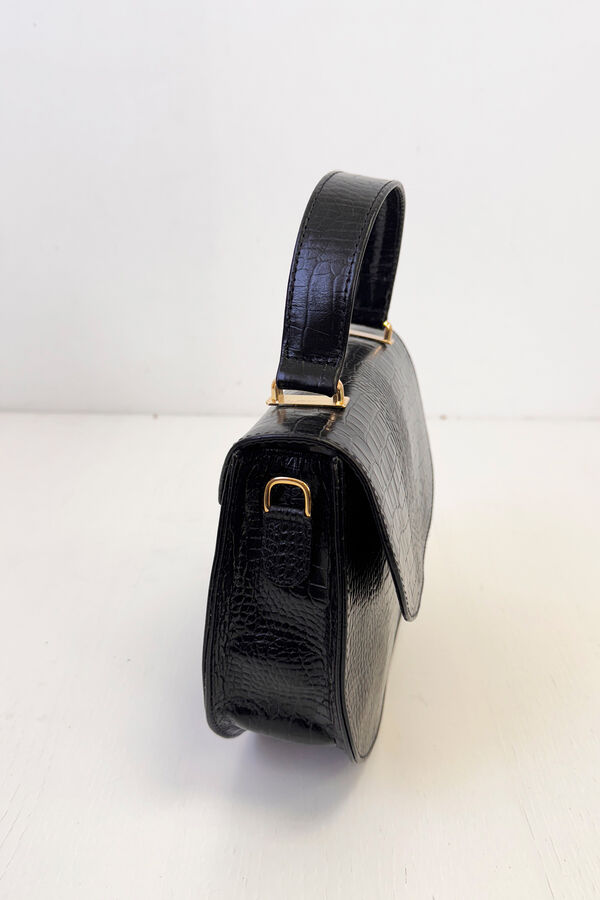 The Code Bolsa tiracolo Otilia coco preta Preto