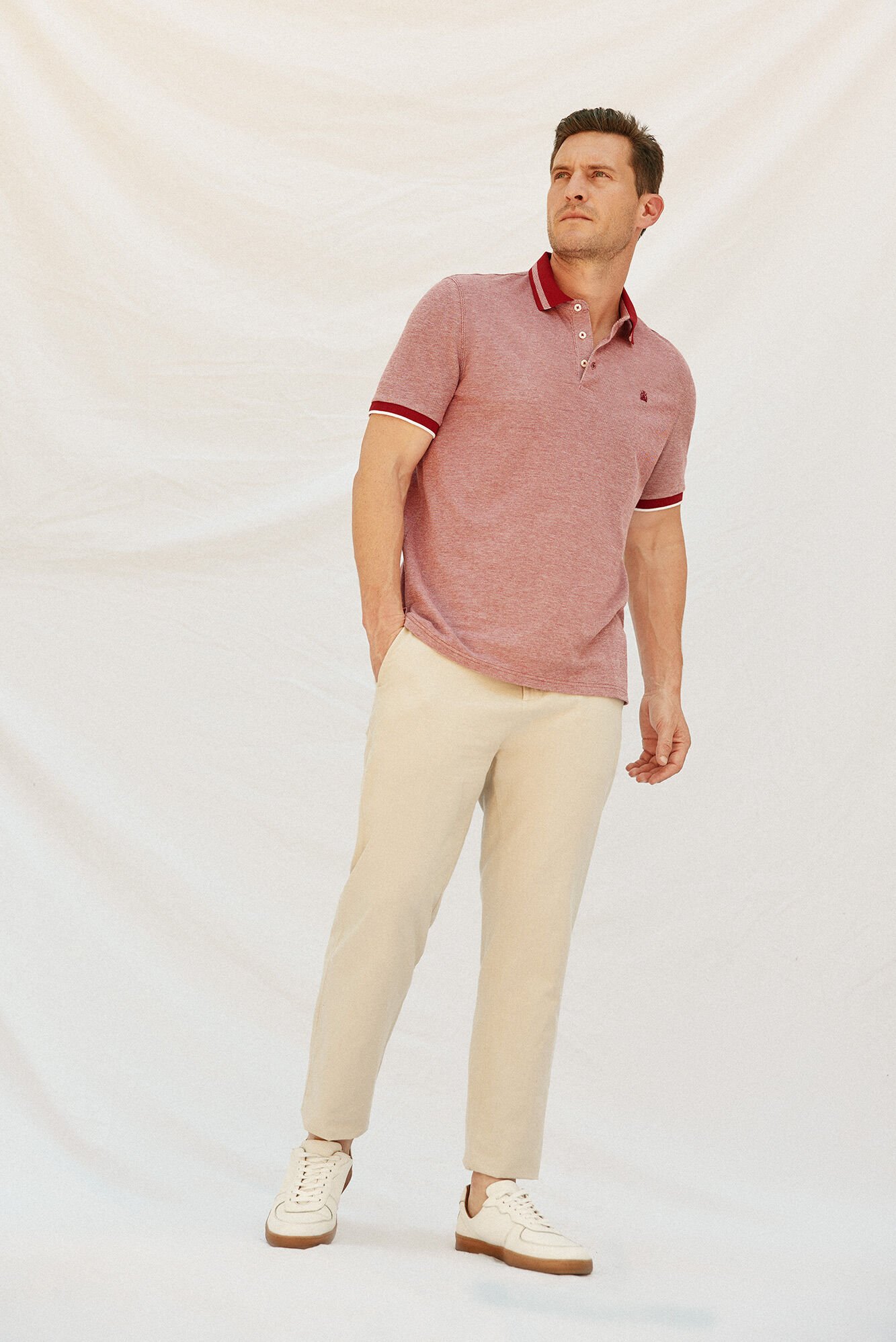 Cortefiel Oxford polo shirt