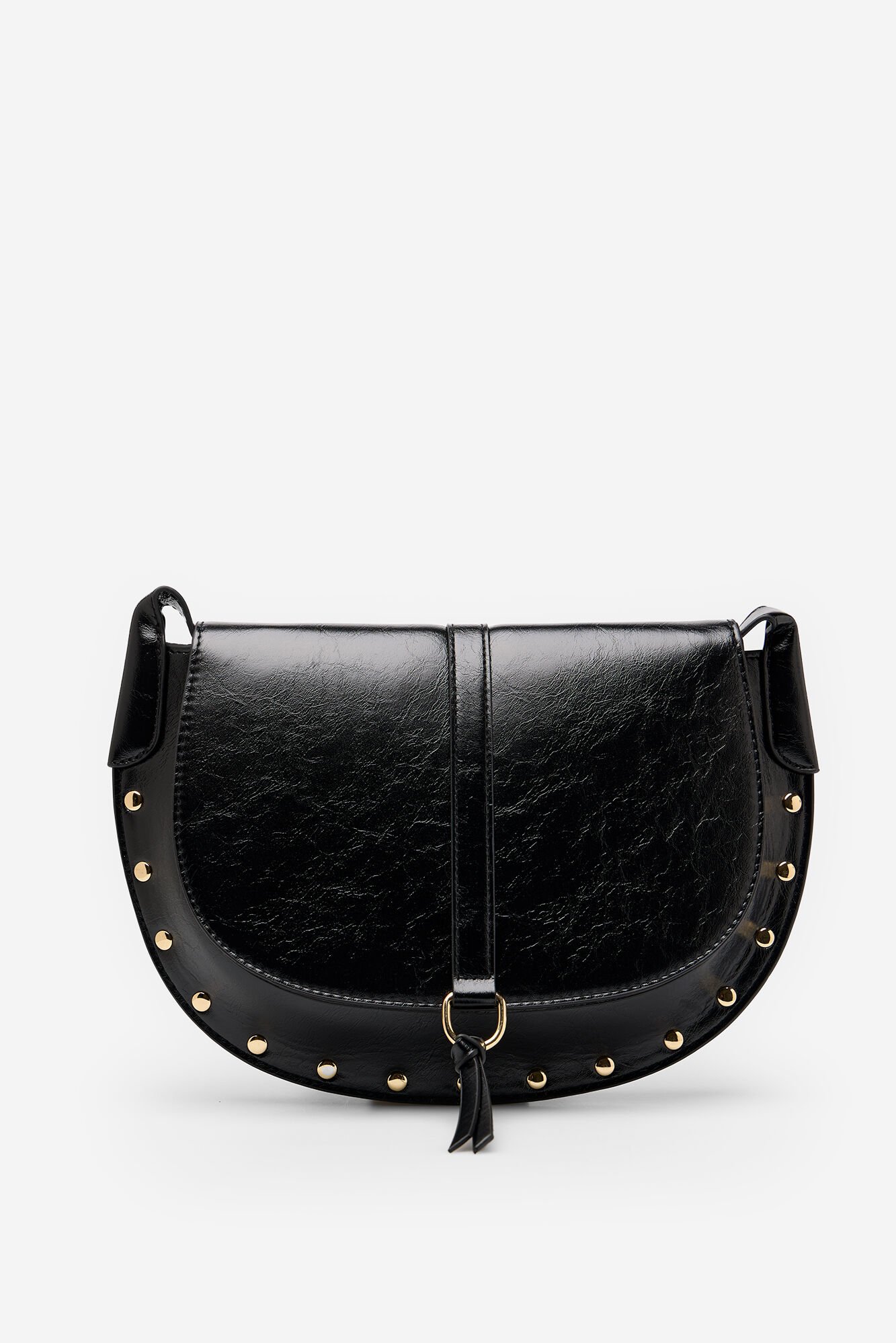 Cortefiel Crossbody bag with flap and tachahs