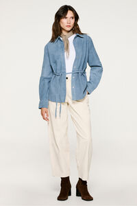 Selected Casaco 100% em pele de cabra