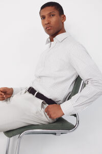 Cortefiel Poplin striped shirt