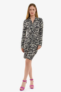 Cuplé Vestido de cintura alta