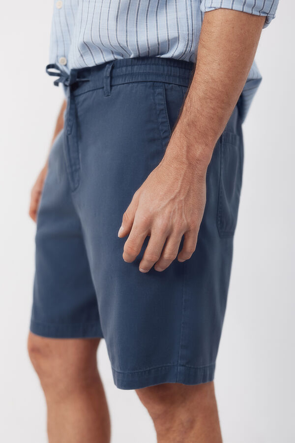 Cortefiel Bermuda laces Blue