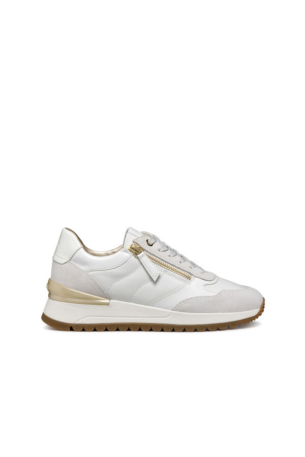 Cortefiel Deportiva low cut de mujer Blanco