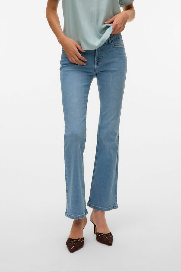 Vero Moda Jeans boca de sino Azul