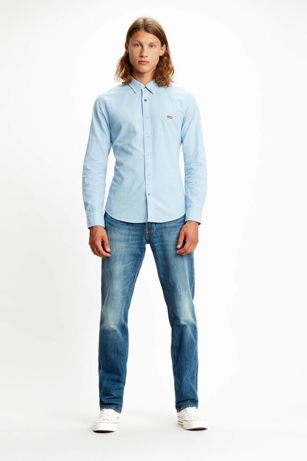 Cortefiel Classic slim fit Levi's® shirt Blue