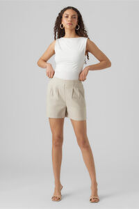 Cortefiel Linen shorts  Grey